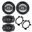 6.5" & 4X6" Car Door Speakers For 1995-2006 Gm Trucks C/k 1500 Silverado/sierra. Fixed Price $109.99.