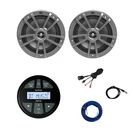 Infinity PRV90 Marine Receiver, 2X 6.5" Speakers, Wire, Antenna, Usb/aux Adapter. Fixed Price $238.99.