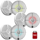Wet Sounds Recon 8-XWW-RGB 8" Speakers With White Grilles Integrated Leds. Fixed Price $839.97.