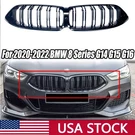 For Bmw 8-SERIES G14 G15 G16 20-22 Gloss Black Dual Slats Front Kidney Grill. Fixed Price $92.23.