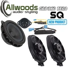Ground Zero 4" 3 Way New Sq Component Speaker Set Upgrade Bmw 7 Series E66. Fixed Price $826.86.