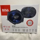 Boss Audio Systems BE5768 4-WAY Full Tent Speakers (1PAIR) Blue Illumination. Fixed Price $49.87.