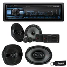 Alpine UTE-73BT Receiver No Cd Kicker 44KSS6504 6.5" 44KSC69304 6X9" Speakers. Fixed Price $459.99.