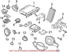 Genuine Oem Quarter Trim Panel Passenger Right Speaker 65139143128 For Bmw. Fixed Price $190.46.