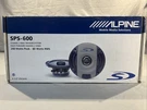 Alpine Sps 600 Speakers Pair. 1/2 Type. Fixed Price $99.99.