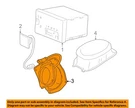 Buick Gm Oem Century Sound System Audio Stereo-front Door Speaker Left 10329376. Fixed Price $21.75.