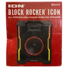 Ion Audio Block Rocker Icon Bluetooth All Terrain High-power Wireless Speaker. Fixed Price $99.93.
