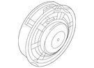 Genuine Volkswagen Front Dr Speaker 11A-035-453. Fixed Price $16.62.