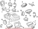 Genuine Oem Front Center Speaker For Saab 12800757. Fixed Price $94.30.