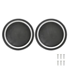 Lower Speaker Grille Cover Compatible With Bmw Mini Cooper R55 Silver -pair. Fixed Price $49.38.