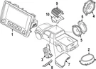 Genuine Nissan Speaker 28170-9BU0A. Fixed Price $674.20.