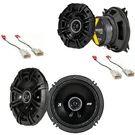 Fits Toyota Corolla 1993-1997 Factory Speaker Upgrade Kicker DSC4 DSC65 Package. Fixed Price $149.99.