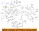 Gm Oem 12-17 Verano Instrument Panel Components-speaker Grille 22764050. Fixed Price $39.31.