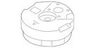 Genuine Volkswagen Speaker 3CM-035-621. Fixed Price $48.75.