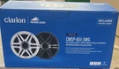 Clarion CMSP-651-SWG 6.5" Marine Coaxial Speakers 50W Rms White/gray. Fixed Price $130.00.