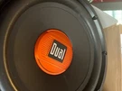 Dual DLS12 Rb 875 Watts 12" 4 Ohm Single Voice Coil Svc Subwoofer. Fixed Price $45.00.