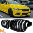 Glossy Black Front Kidney Grille For Bmw F30 Series 320I 328I 2012-2018. Fixed Price $31.29.