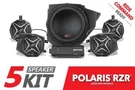 Ssv Works '14-'23 Polaris Rzr A-spec 5-SPEAKER Plug-&-play For Ride Command. Fixed Price $2429.99.
