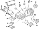 Genuine Volkswagen Front Dr Speaker 3CM-035-454. Fixed Price $9.19.