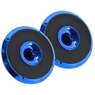 Pair Of 8" 200W Rms 4-OHM Blue Compression Horn / Coaxial Speakers Audiopipe. Fixed Price $109.98.
