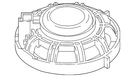 Genuine Bmw Speaker 65-13-5-A06-FC7. Fixed Price $89.86.