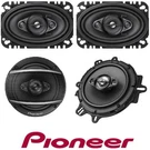 Pioneer TS-A4670F 4.6" 4-WAY 210W+TS-A1680F 6.5" 350W Coaxial Car Speakers. Fixed Price $173.99.