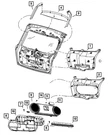 Genuine Mopar Speaker Panel 1DR93DKAAA. Fixed Price $103.25.