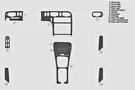 For Mazda 626 1993-1994 Wood Alumin Carbon Dash Trim Kit Interior Set. Fixed Price $163.78.