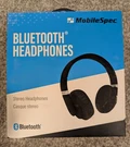 Mobile Spec MBS11154 Stereo Bluetooth Wireless Foldable Headphones Black. Fixed Price $6.99.