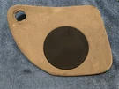 Classic Saab 900 Turbo Convertible Taupe Or Grey Rear Seat Speaker Panel Insert. Fixed Price $49.95.