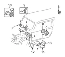 Genuine Oem Speaker Cover For Mercedes 4636807408. Fixed Price $162.80.