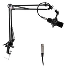Pyle PMKSH01 Studio Suspension Boom Scissor Arm Table Clamp Mount Mic Holder Wit. Fixed Price $37.95.