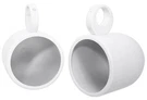 (2) White Wakeboard Tower Enclosure Pods Rockford Fosgate PM282H Speakers. Fixed Price $164.95.
