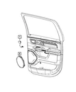 Genuine Mopar Speaker Right 68601454AA. Fixed Price $23.82.