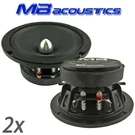 Speakers 6.5 Acoustics Midrange Aluminum Bullet 1200W 4 Competition Audio. Fixed Price $75.95.