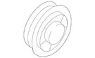 Genuine Volkswagen Rear Dr Speaker 5H0-035-710. Fixed Price $21.58.