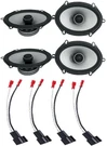 Alpine S2-S68 6X8" 5X7" Rear & Front Speaker Kit Fit 05-07 Ford. Fixed Price $299.90.