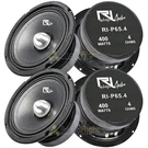 (4) Ri Audio 6.5" Midrange Bullet Speaker 400W Power 200W Rms Ohm. Fixed Price $99.95.
