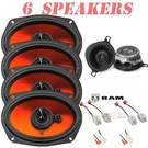 Jbl 560W 6X9" Door & 75W 3.5" Dash Speakers For 2009-2025 Dodge Ram 1500, 2500. Fixed Price $271.99.