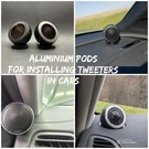 Stereo Integrity M25 Mkii , Aluminium Pods For Tweeters. Fixed Price $69.00.