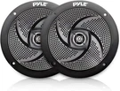 Pyle Low-profile Waterproof Marine Speakers 240 Watt 6.5" Way (black). Fixed Price $39.99.