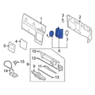 Ford 9U5Z18808A Rear Speaker. Fixed Price $31.46.