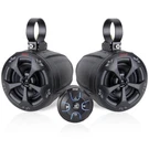 Pyle 4'' Waterproof Atv Marine Speakers 800W Bluetooth Receiver PLUTV46BTA. Fixed Price $151.99.