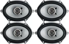 (4) Crunch CS5768CX 5X7" Or 6X8" Car Audio Speakers 2-WAY 250 Watts Max. Fixed Price $54.90.