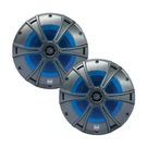 Dual Electronics DMS6516 6.5" 2-WAY 300W Marine Speakers W/ Blue Led Light. Fixed Price $85.43.