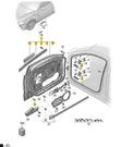 07-13 Bmw 328I Seal Inner Left Mirror Triangle 51337119173. Fixed Price $89.99.