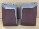 1985-1991 Mercedes Benz 350SDL W126 Pair Rear Deck Speaker Covers Red/tan. Fixed Price $224.99.