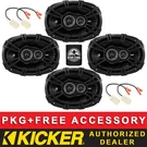 Kicker 43DSC69304 6"X9" Oem Speaker Replacement Kit For Jeep Renegade 2015-2020. Fixed Price $239.98.