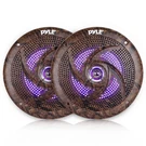 Pyle 6.5" Led Waterproof Marine Camo 240 Watt Speakers, (pair). Fixed Price $66.99.