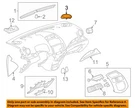 Gm Oem 13-16 Spark Ev Instrument Panel Components-speaker Grille 95299544. Fixed Price $30.44.